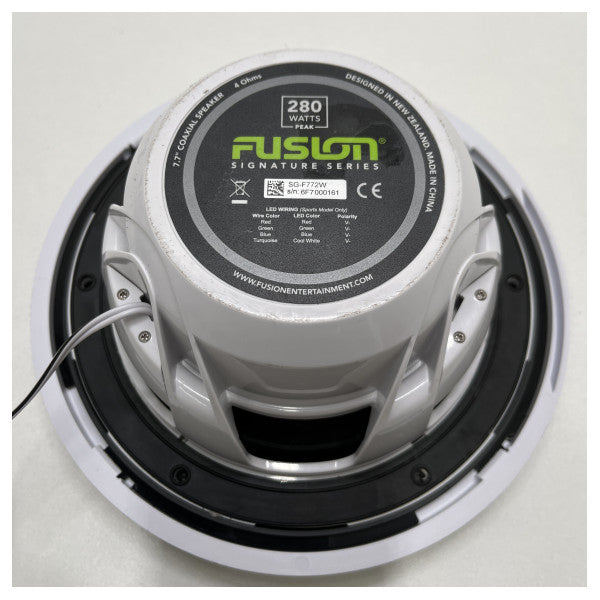 Fusion Marine 7,7 Zoll 200W Signaturlautsprecher Weiß - SG -F772W