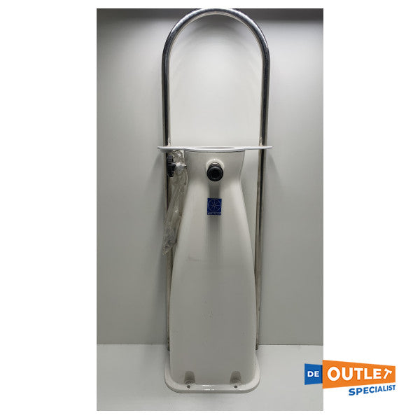 Pedestal de volante de veleiro Solimar branco