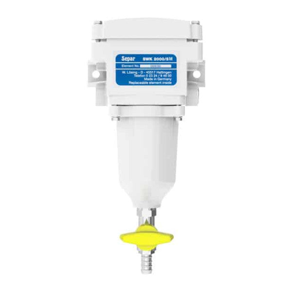 Separ filtre SWK2000/5 yakıt filtresi - su ayırıcı 300L saat