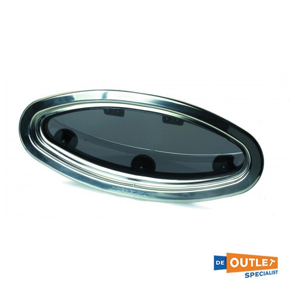 Φινιστρίνι Rutgerson από ανοξείδωτο χάλυβα 485 x 225 mm άνοιγμα - A3330-220M