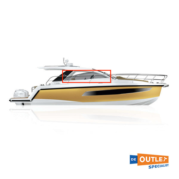 Преден прозорец от дясната страна на Lewmar Sealine S335 - TBF3391