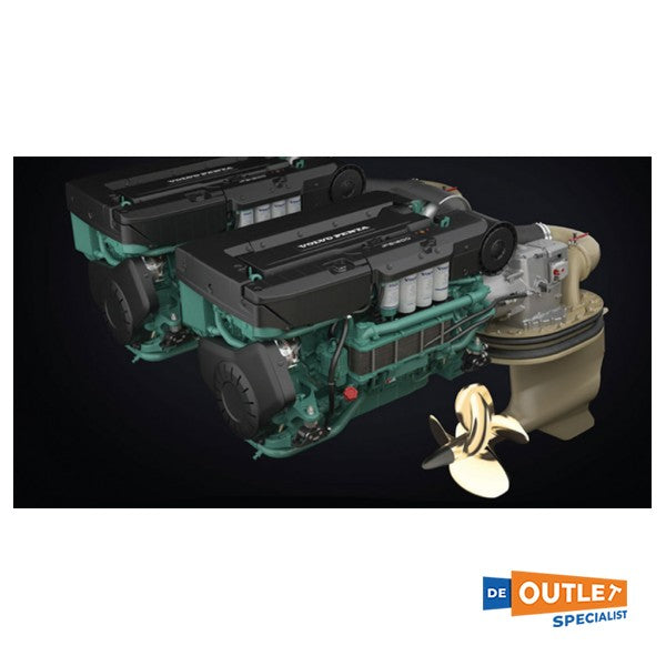 Neuer Volvo Penta IPS450 Motorsatz 2x D6-340