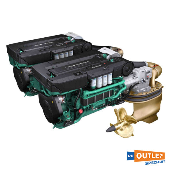 Volvo Penta IPS600 Marine Dieselmotor Kit 2x D6-440 | 2x IPS -Laufwerke