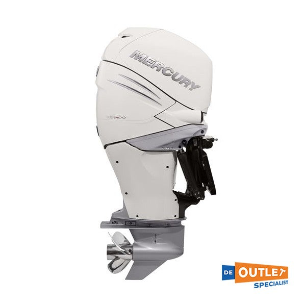 Twin Mercury Verado 350HP Outboard Marine Engines White