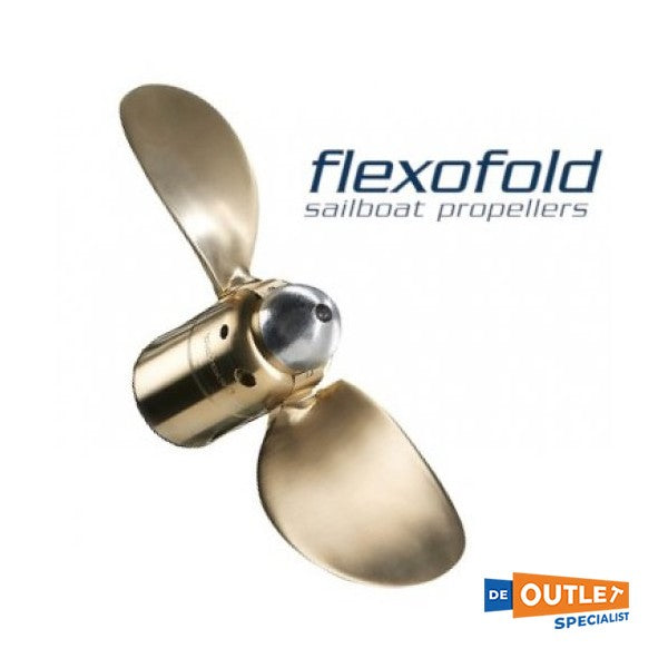 Flexofold 18 x 12 2-leafs folding screw for SailDrive