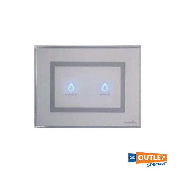 Planus Touch 2p Panel de controlador de inodoro blanco 24 V