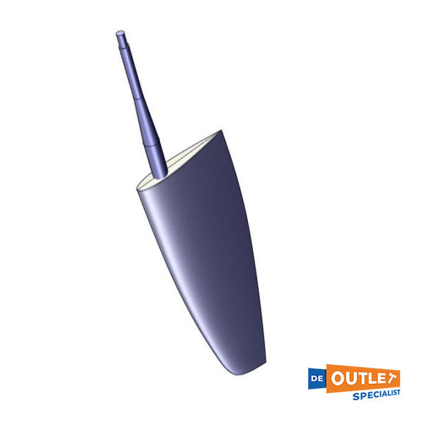 Jefa Hanse 575 fiberglas dümen bıçağı 126 mm - TRU0144