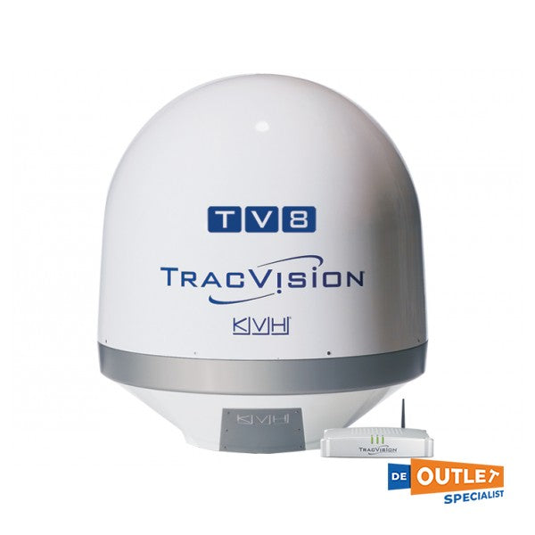 KVH TracVision TV8 TVRO Marine Satellite TV System