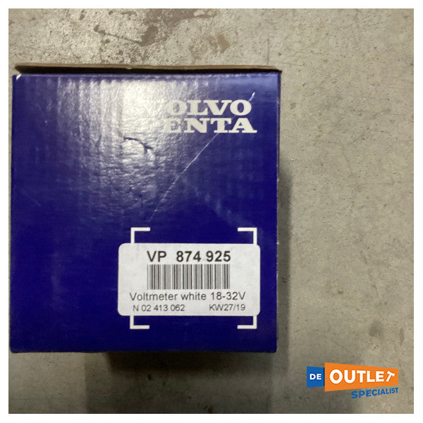 Volvo Penta Spannungsmesser weiß 18-32V - 874925