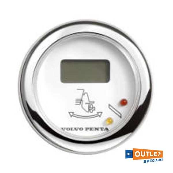 Volvo Penta digital EVC trim guage white - 881654