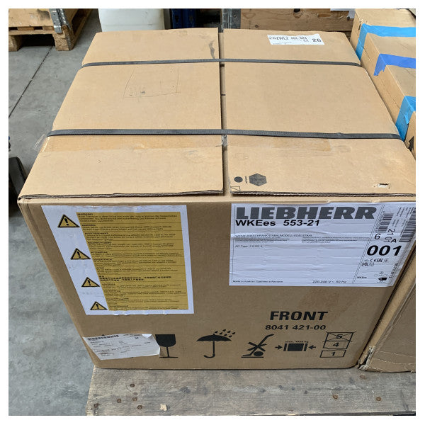 Вбудовувана винна кліматична шафа Liebherr WKEES 553-21 на 18 пляшок 230В