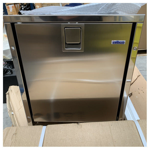 صانعة الثلج من الفولاذ المقاوم للصدأ Isotherm Low Profile 22 رطل في اليوم - 5W08L11IMN000