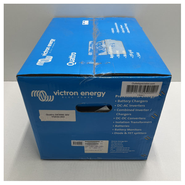 Victron quattro 24v | 3000W | 70A - Inverter cargador de cargador de batería de 230V - Viqua243020010