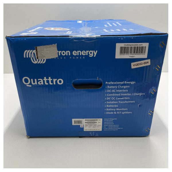 Victron Quattro 24V | 5000W | 120A - 230 V Batteriekanal und Wechselrichter - Viqua245021010