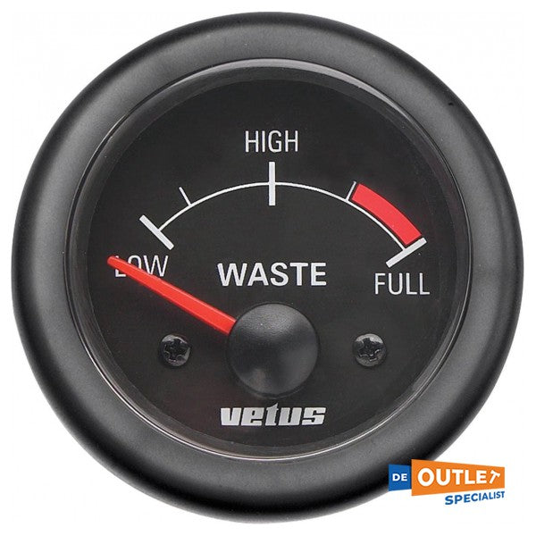 Vetus afvalwater indicator - WASTE24B