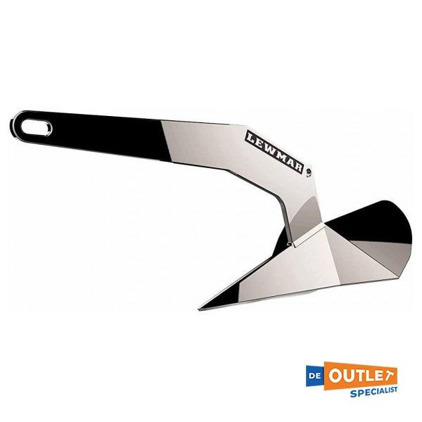 Lewmar Delta rostfritt stål 10 KG ankare - 0057210