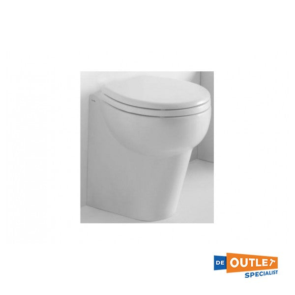 Planus Stilo Plus 24V elektrisch toilet met bidet en soft close bril type short