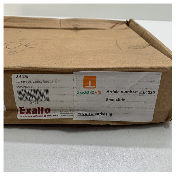 Swordfish alüminyum masa ve koltuk sürgü sistemi 180 mm - Z.64220