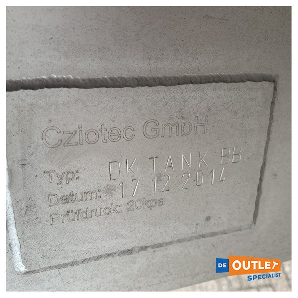 Hanse Czoitec 530 liters bränsletank i rostfritt stål - ZKO5100