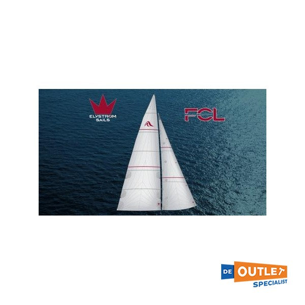 Elvstrom Hanse 575 full batten mainsail 88 m2 dacron - TTS9041