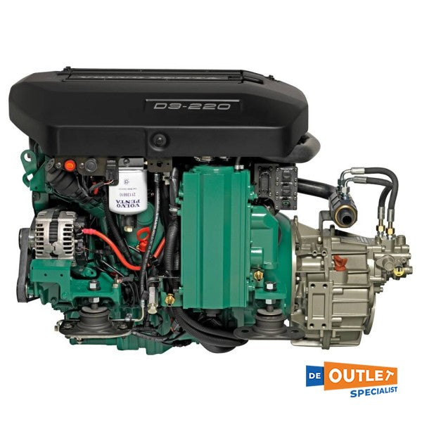 Volvo Penta D3-220 5-Zylinder 220 PS Schiffsdieselmotor Bobtail